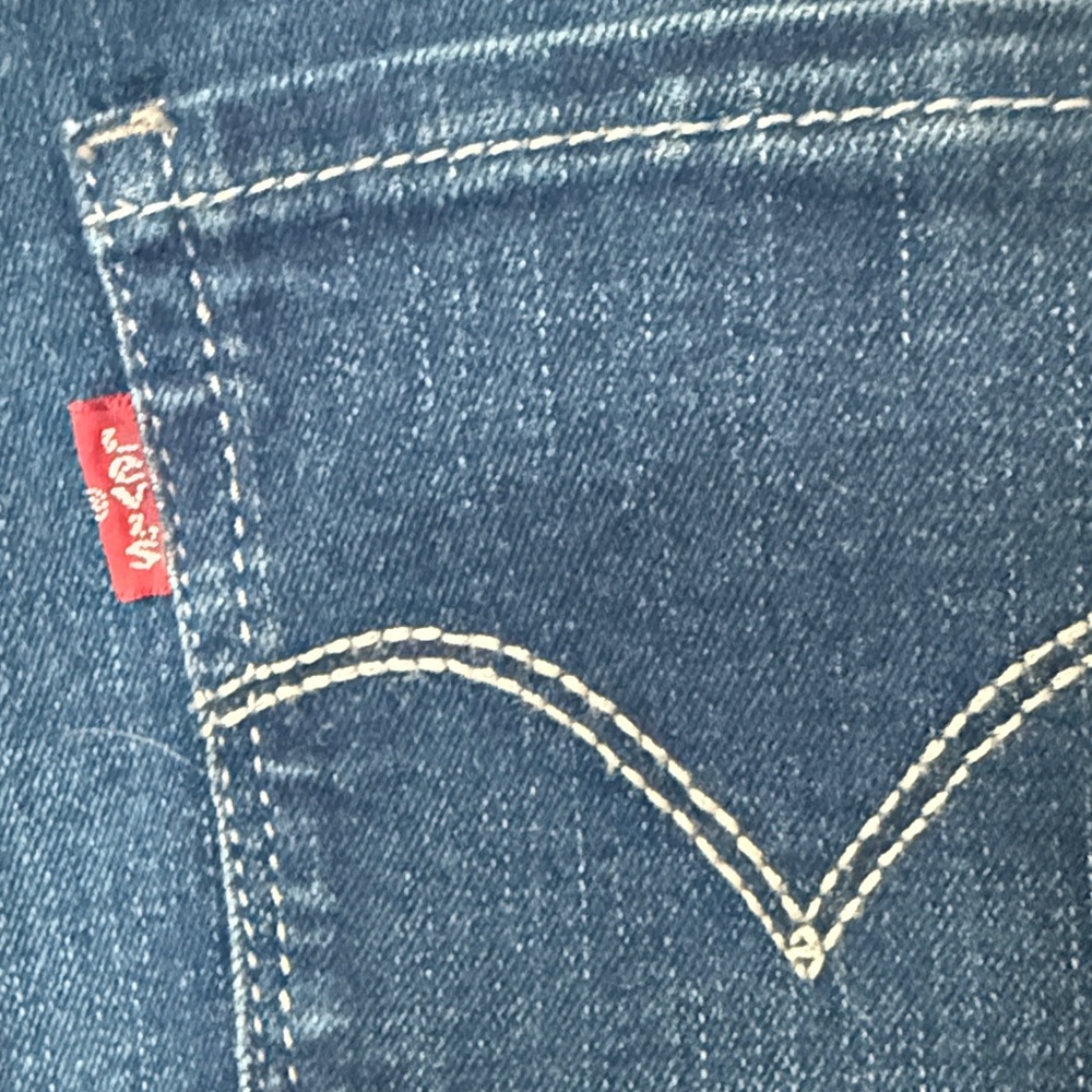 Levi's 710 Super Skinny Jeans Girl’s Sz 14 - Picture 3 of 7